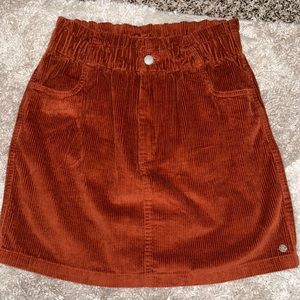NWT Roxy Corduroy Skirt
